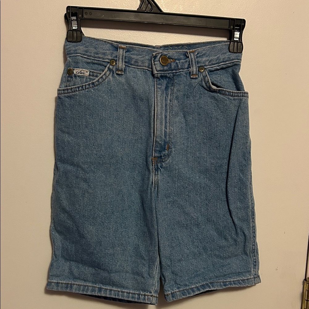 Chic kids girls vintage denim Shorts size 14
